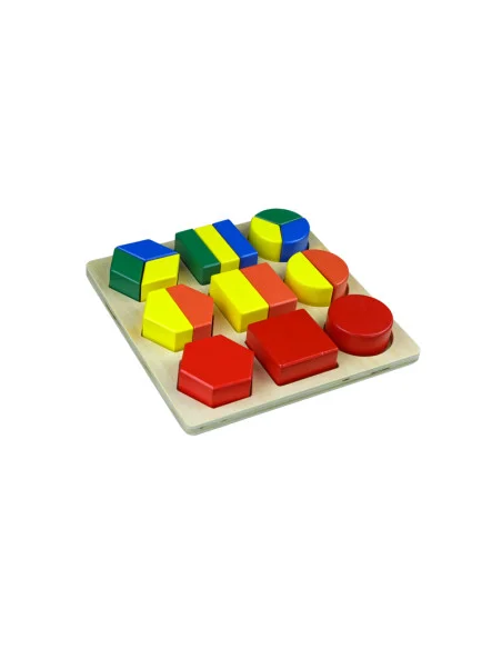 Puzzle geometryczne - dzielenie