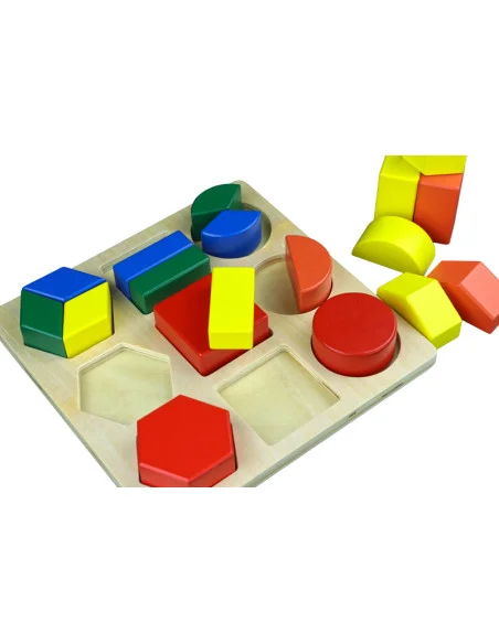 Puzzle geometryczne - dzielenie