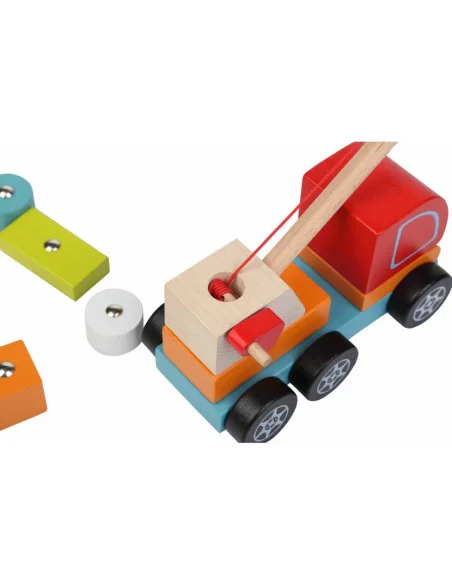 Autojeřáb s magnetem