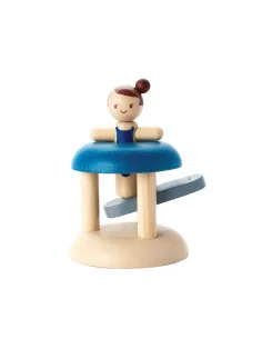 Skákající gymnastka