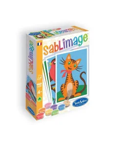 Zwierzęta leśne - 4 obrazki piaskowe Sablimage mini