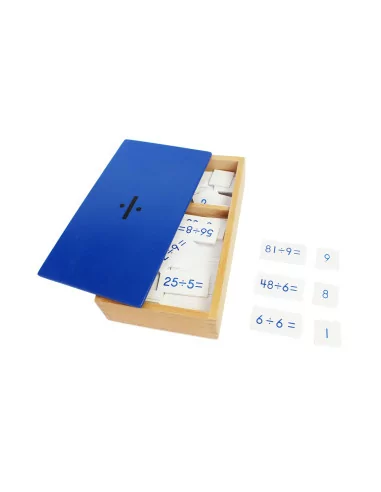 Pudełko z zadaniami na dzielenie