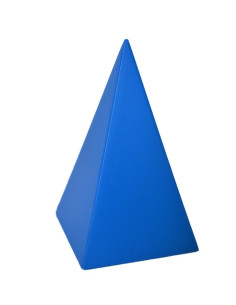 Bryła geometryczna - ostrosłup o podstawie trójkąta