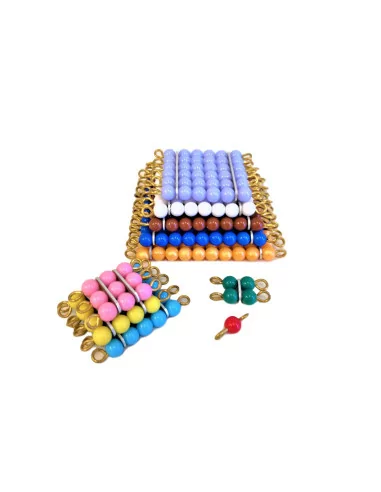 Kolorowe kwadranty z koralików