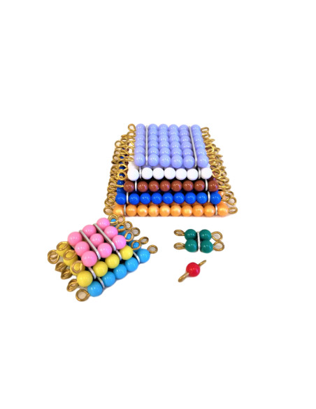 Kolorowe kwadranty z koralików