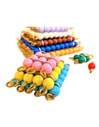 Kolorowe kwadranty z koralików