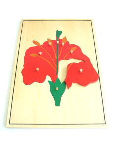 Puzzle  - Duży kwiat