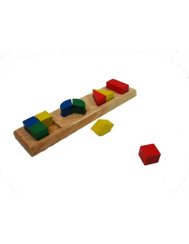 Kolorowa układanka - dzieleni figur