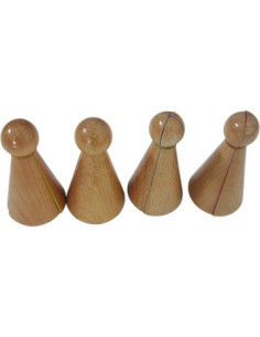 Kręgle do ułamków - Mini