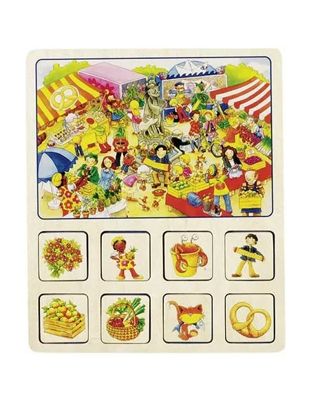 Gra edukacyjna - różne motywy (farma, cyrk ...)