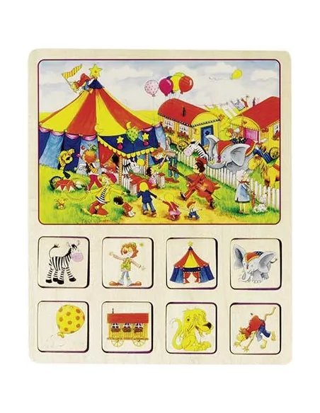 Gra edukacyjna - różne motywy (farma, cyrk ...)