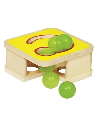 2w1 drewniana przebijanka i kulodrom